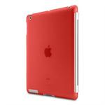 iPad 3 Snap Shield Cover af Belkin (gennemsigtig/rød)