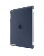 iPad 3 Snap Shield Cover af Belkin (navy blå/gennemsigtig)