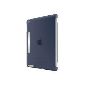 iPad 3 Snap Shield Secure Cover af Belkin (navy blå/gennemsigtig)