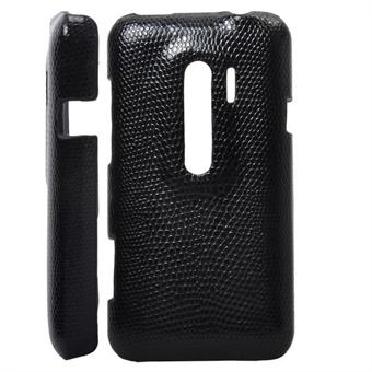 Plastik Cover til Evo 3D - Rugged (Sort)