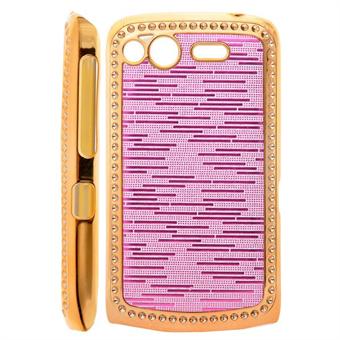 Gold Design til Desire S (Pink)