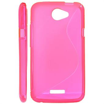 Sili-Cover til One X - S-Line (Pink)