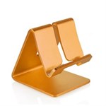 Metal stander til smartphone/tablet (guld)