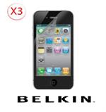 Belkin	iPhone 4/4S beskyttelsesfilm 3 Stk (Anti Glare)