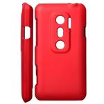 Plastik Cover til Evo 3D - Simplicity (Rød)