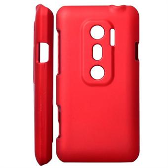 Plastik Cover til Evo 3D - Simplicity (Rød)