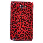 Design Cover til Note - Leopard (Rød)
