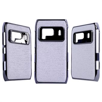 Shine Cover til Nokia N8 (Hvid)