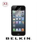 Belkin iPhone 5 beskyttelsesfilm 3 Stk (klar)