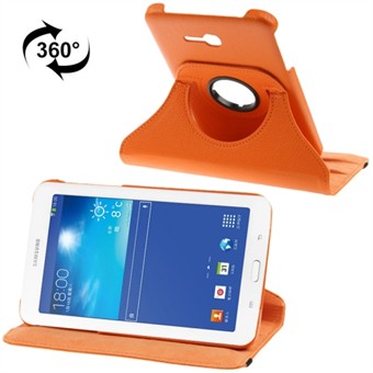 Rotations Etui til Tab 3Lite 7.0 (Orange)