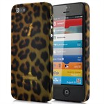 Leopard Cover - iPhone 5 (green/orange)