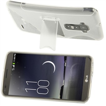 Cover m. stander fra S-Line til G-Flex (Transparent)