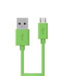 Micro USB Kabel 1M - Belkin (Grøn)