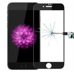 Heldækkende premium glass iPhone 6/6S - Sort