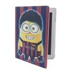 Fan etui iPad 2/3/4 (Minion Fc Barcelona)