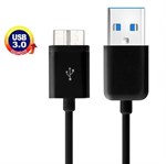 USB 3.0 Data/Opladnings Kabel 1M (Sort)