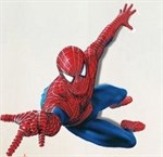 Post-on wall stickers - Spiderman