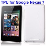 Cover fra S-Line til Nexus 7 (Hvid)