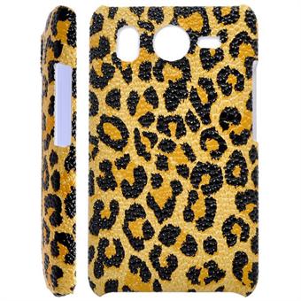 Design Cover til Desire HD - Leopard (Gul)