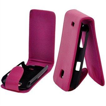 Easy Flip-Etui til Mini - Læder (Magenta)