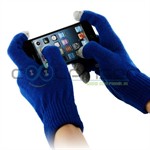 Handsker til Touchsk�rm - Stribet (Pink/Gr�)