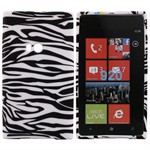 Design Sili-Cover til Lumia 920 - Zebra