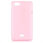 Sili-Cover til Xperia Miro - Simplicity (Baby Pink)