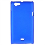 Plastik Cover til Xperia Miro - Simplicity (Blå)