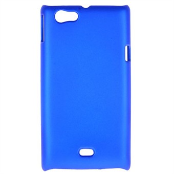 Plastik Cover til Xperia Miro - Simplicity (Blå)