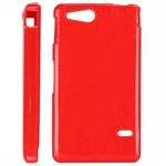 Sili-Cover til Xperia Go - Simplicity (Rød)