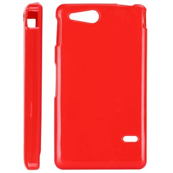 Sili-Cover til Xperia Go - Simplicity (Rød)