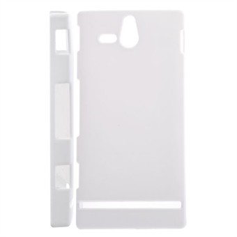 Plast Cover til Xperia U - Simplicity (Hvid)