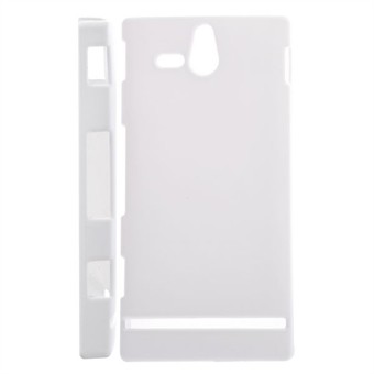 Plast Cover til Xperia U - Simplicity (Hvid)