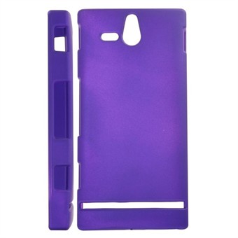 Plast Cover til Xperia U - Simplicity (Lilla)