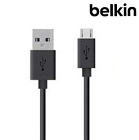 Micro USB Kabel 1M - Belkin (Sort)