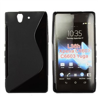 Cover fra S-Line til Xperia Z (Sort)