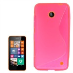 Cover fra S-Line til Lumia 630 (Pink) 