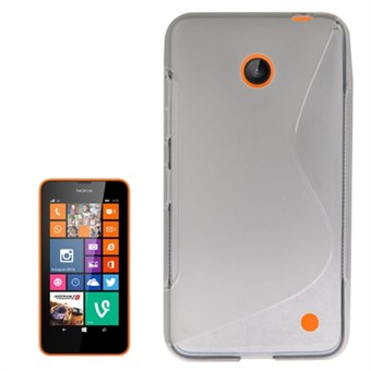 Cover fra S-Line til Lumia 630 (Grå) 