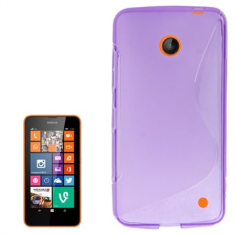 Cover fra S-Line til Lumia 630 (Lilla) 