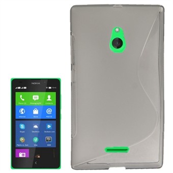 Cover fra S-Line til Nokia XL (Grå) 