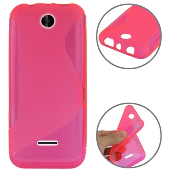 Cover fra S-Line til Lumia 225 (Pink) 