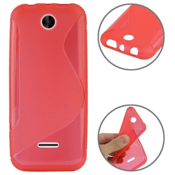 Cover fra S-Line til Lumia 225 (Rød) 