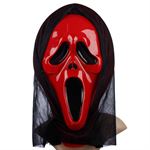 Rød Scream Mask