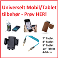 Universelt mobil/tablet tilbehør