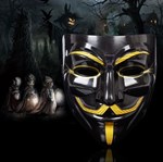 Maske - Anonymous (Sort)