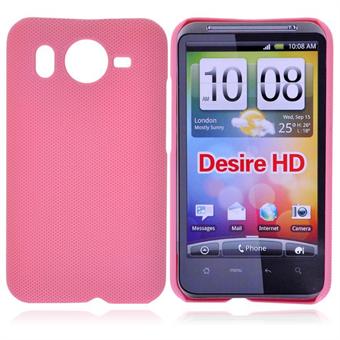 Plastik Cover til Desire HD - Rugged (Light Pink)