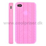 Gummi Cover m D�kaftryk (Pink)