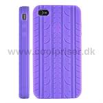 Gummi Cover m D�kaftryk (Lilla)