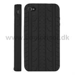Gummi Cover m D�kaftryk (Sort)