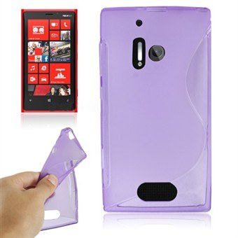 Cover fra S-Line til Lumia 928 (Lilla)